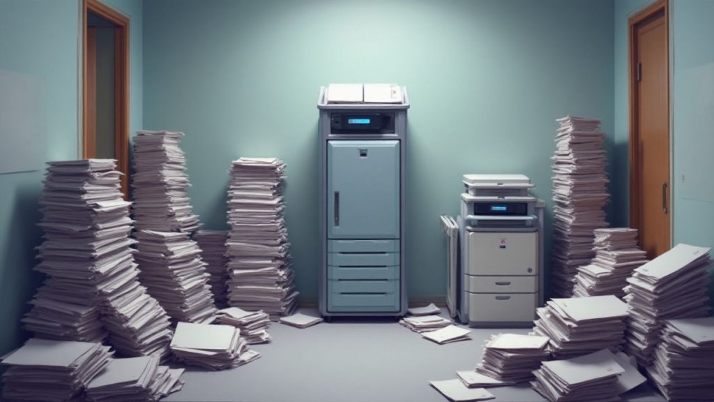 Fable du couloir trop plein illustrant un problème de coordination organisationnelle